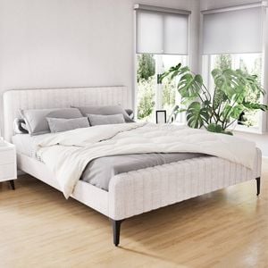 Artiss Fabric Bed Frame King