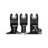 Full Boar Assorted Japanese Tooth Hardwood Multi-tool Blade - 3 Pack