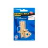 Zenith 50mm Polished Brass Barrel Bolt
