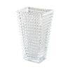 SOGA 28cm Handcrafted Clear Glass Vase Classic Design for Home Decor