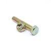 Pinnacle 6 x 40mm Yellow Zinc Hi Tensile Hex Bolt And Nut - 6 Pack