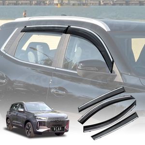 Weathershields For Chery Tiggo 4 Pro 2024-onwards Car Weather Shields Wind Deflectors Window Sun Visor 4 Pcs