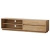 ALFORDSON Entertainment Unit TV 180cm Oak