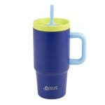 Oasis Stainless Steel Double Wall Junior 700ml Travel Tumbler - Peacock Blue