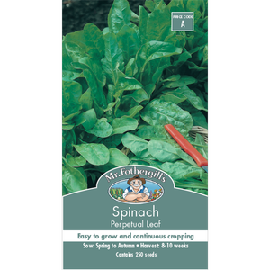 Mr Fothergill's Spinach Perpetual Leaf Seeds