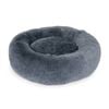 Superior Pet Plus Curl Up Cloud Calming Pet Bed Tranquil Grey Medium 60cm