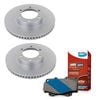 Front Bendix 4WD Brake Pads + Rotors for Toyota Prado GRJ120 KZJ120 KDJ120 GGN25 RZJ120, Hilux Rogue & GR GUN126