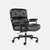 MIUZ Executive Chair PU Leather Adjustable Office Lounge Reception - Black