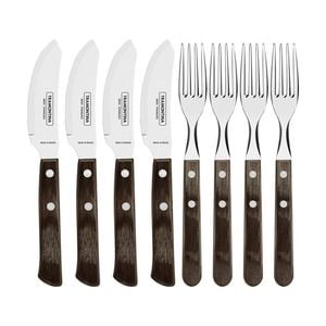 Tramontina Churrasco 8 Piece Polywood Pizza Set