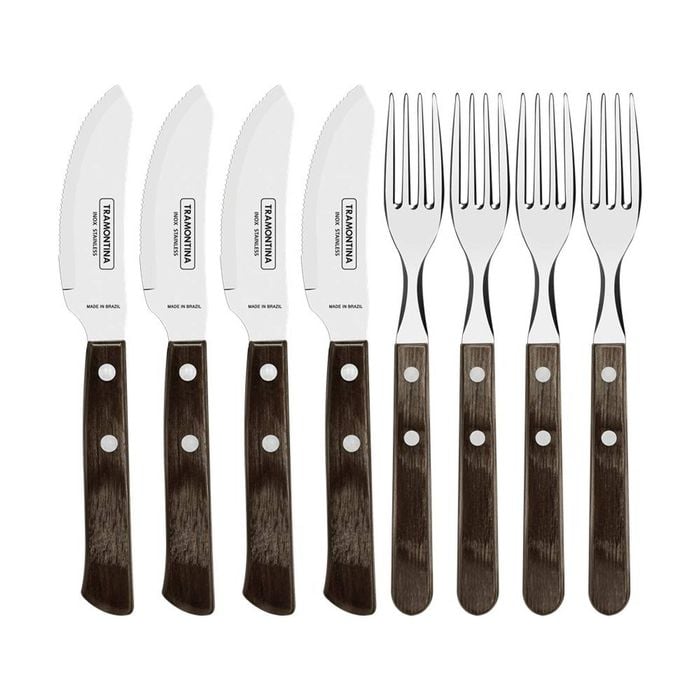 Tramontina Churrasco 8 Piece Polywood Pizza Set