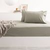 Park Avenue Mega Queen Bed Sheet/Pillowcase Set 500TC Bamboo Cotton Bedding Jade