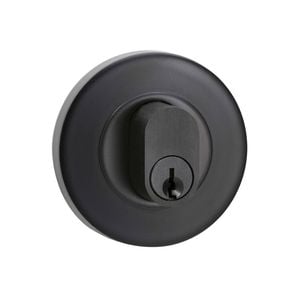 Lemaar Black Deadbolt Round Double Cylinder