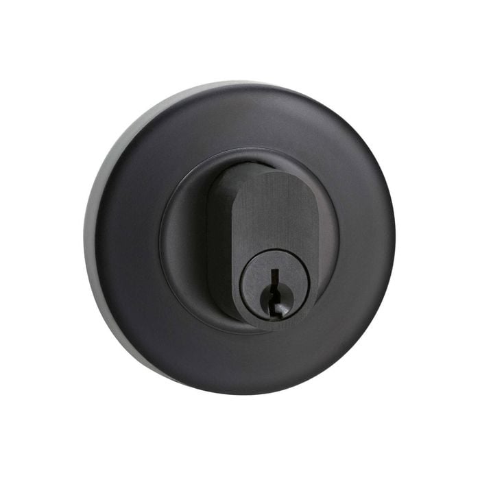 Lemaar Black Deadbolt Round Double Cylinder