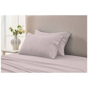 2x 2pc Grosvenor House 500TC Egyptian Cotton Standard Pillowcases Pink