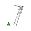 Kimberley 3.36 - 3.73m Ultimate Heavy Commercial Aluminium Wide Attic Ladder