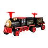 Rigo Kids Ride on Car Train 12V Electric Toy 2 Seater Storage 136cm Red