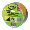 Croc Grip 5m x 50mm Yellow & Black Anti-Slip Tape