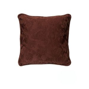 Rapee Mandalay Braid Piped Cushion Cover - Chocolate