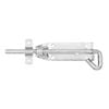 Pinnacle 150 x 10m Zinc Plated Single Eye Long Shoot Padbolt