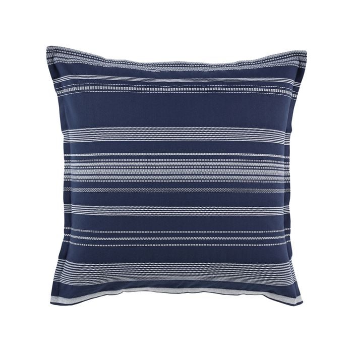 Bianca Regent Matching European Pillowcase 65x65cm - Navy