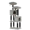 Costway 156cm Cat Tree Tower Condos Perch Bed Scratching Posts