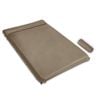 Double Self inflating Suede Mattress Mat Sleeping Pad Air Bed Camp Camping Hiking - Beige