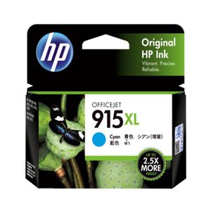HP GENUINE Original HP 915XL Cyan Ink Cartridge Toner Officejet 3YM19AA