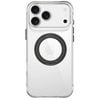 Icoverlover For Iphone 17 Pro Clear Case Compatible With Magsafe Ring Kickstand