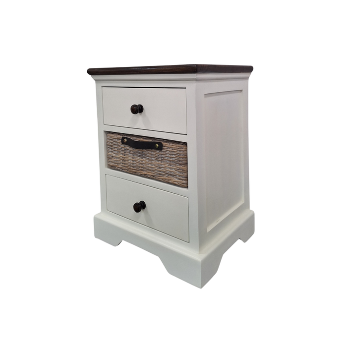 Elegance Living 50x37x65 cm Off White Modern Tyrta Cabinet