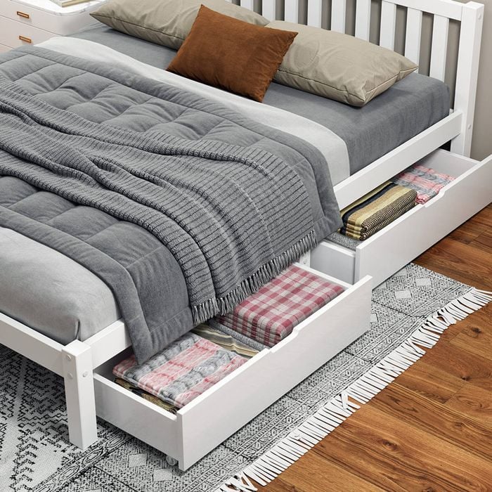 Alfordson Bed Frame Storage Drawers Set of 2
