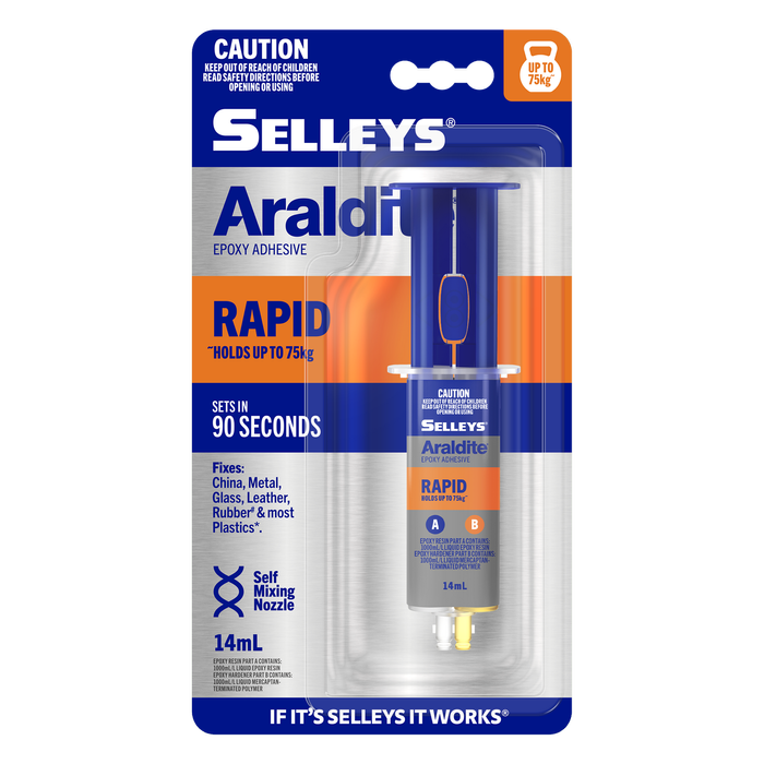 Selleys Araldite 90sec Self Mixing 14ml