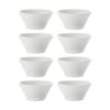 8PK Maxwell & Williams White Basics Conical Dip 8cm