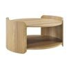 Brett Coffee Table Round Oak
