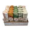 20pc J.Elliot Home Line & Leaf Tea Towels 50x70x0.2cm Multi Colour Assorted