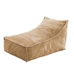 Cadence & Co. Wilde Ribbed Luxe Fleece Bean Bag Lounge Cover Natural Fawn