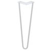 Taskmaster 400 x 12mm White Steel Hairpin 2 Leg