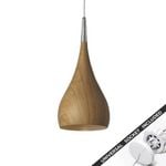 Snap Lighting Zara Bell Metal Downlight to Pendant Light Conversion Kit Light Brown