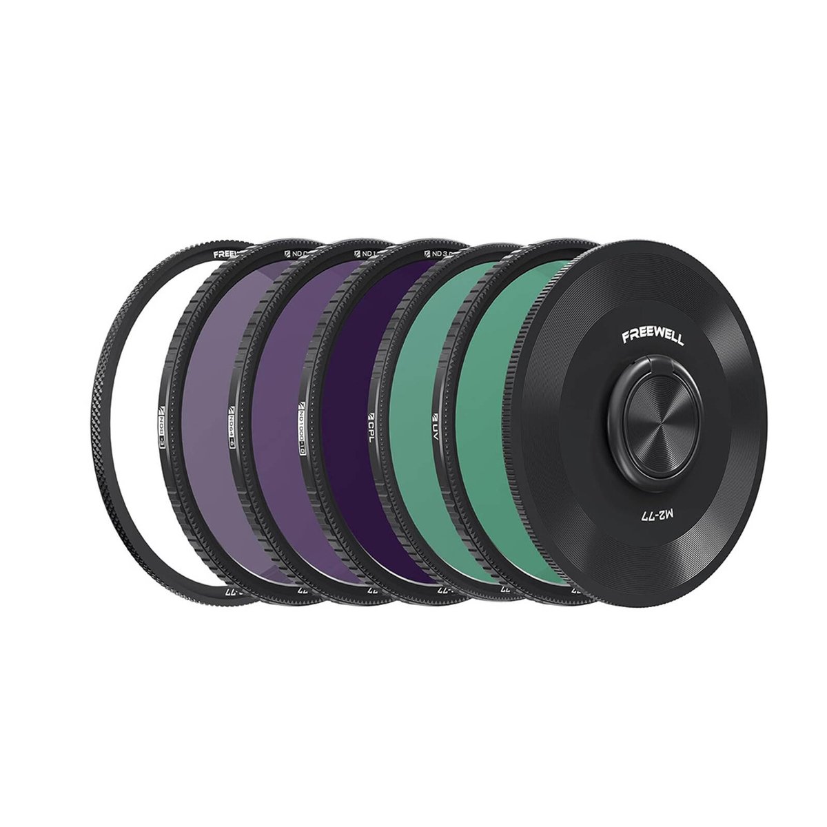 Freewell 2 agnetic Quick Swap – Paquete de 5 filtros ND8, ND64
