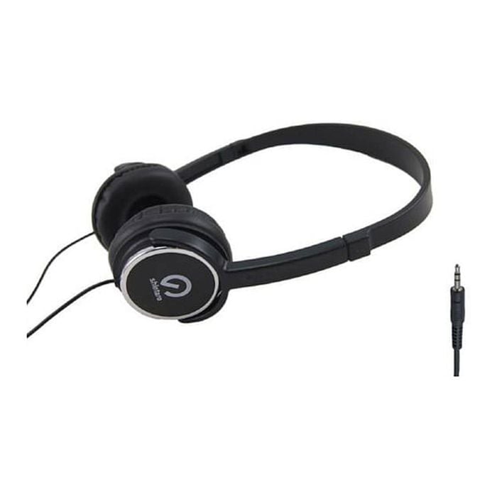 Shintaro Kids Stereo Headphone Black [sh-khblk]