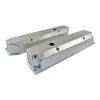 Calflow Fabricated Aluminium Chrysler 383 426 440 Flat Top Valve Covers, Long Bolt Style