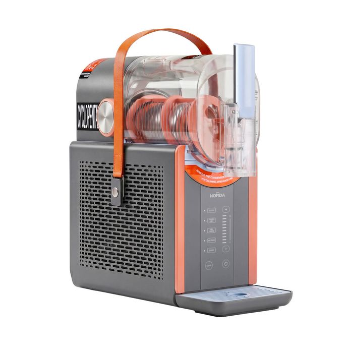 NORDA 2L Countertop Slushie Machine Frozen Drink Maker Grey