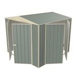 Build-a-Shed  2.3 x 2.3 x 2.3m Gable Double Hinged Side Door Shed - Green