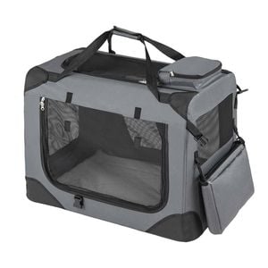 Costway 72cm Collapsible Dog Crate Portable Pet Travel Kennel Cat