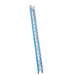 Bailey 5.6-9.9m 160kg Industrial Rated Pro 18 Rung Fibreglass Extension Ladder