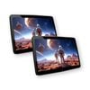 Elinz 2x 10.1" Android Car Headrest Monitor Back Seat Entertainment System