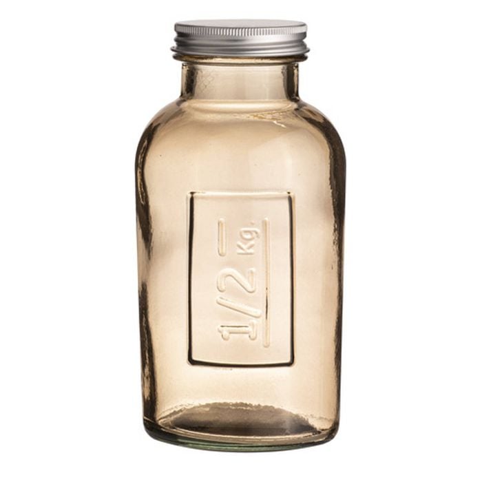 Ladelle Eco Recycled Rustico 500ml Storage Glass Bottle
