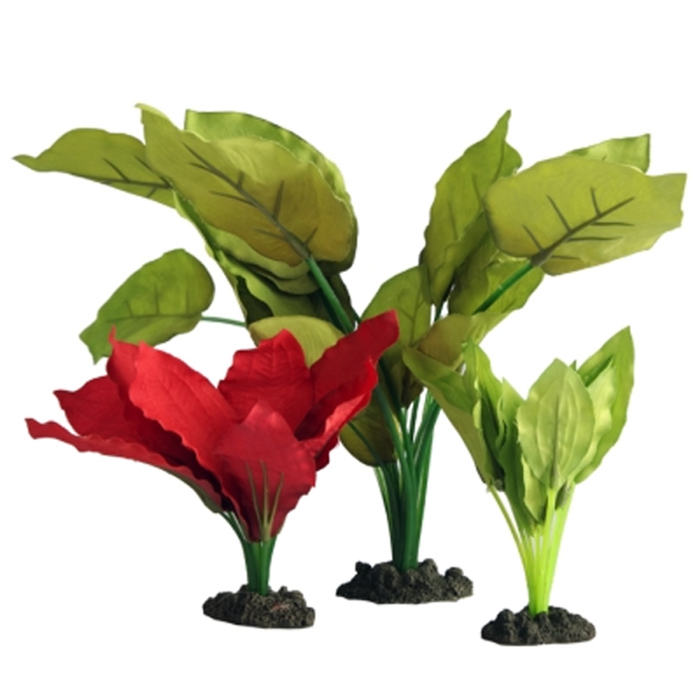 Aqua One Silk Plant Mix 3 Pack (24249)