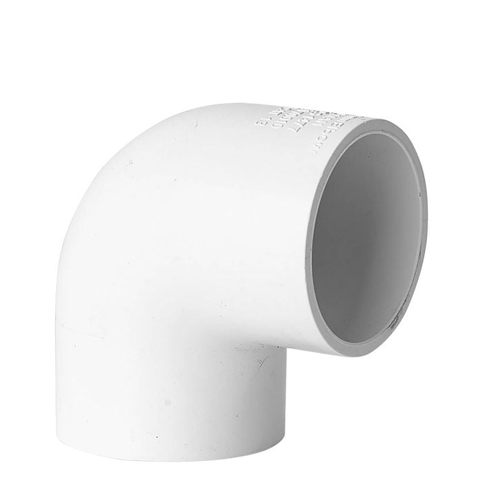 Holman 32mm 90° White PVC Elbow