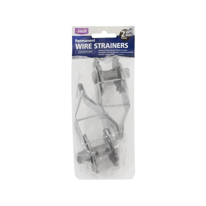 Jack 4mm Perm Wire Strainer Fencing Accessory - 2 Pack