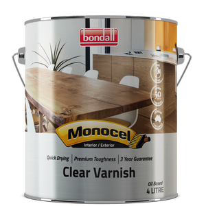 Bondall 4L Gloss Monocel Interior Varnish